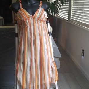 Ladies Stripped Sundress